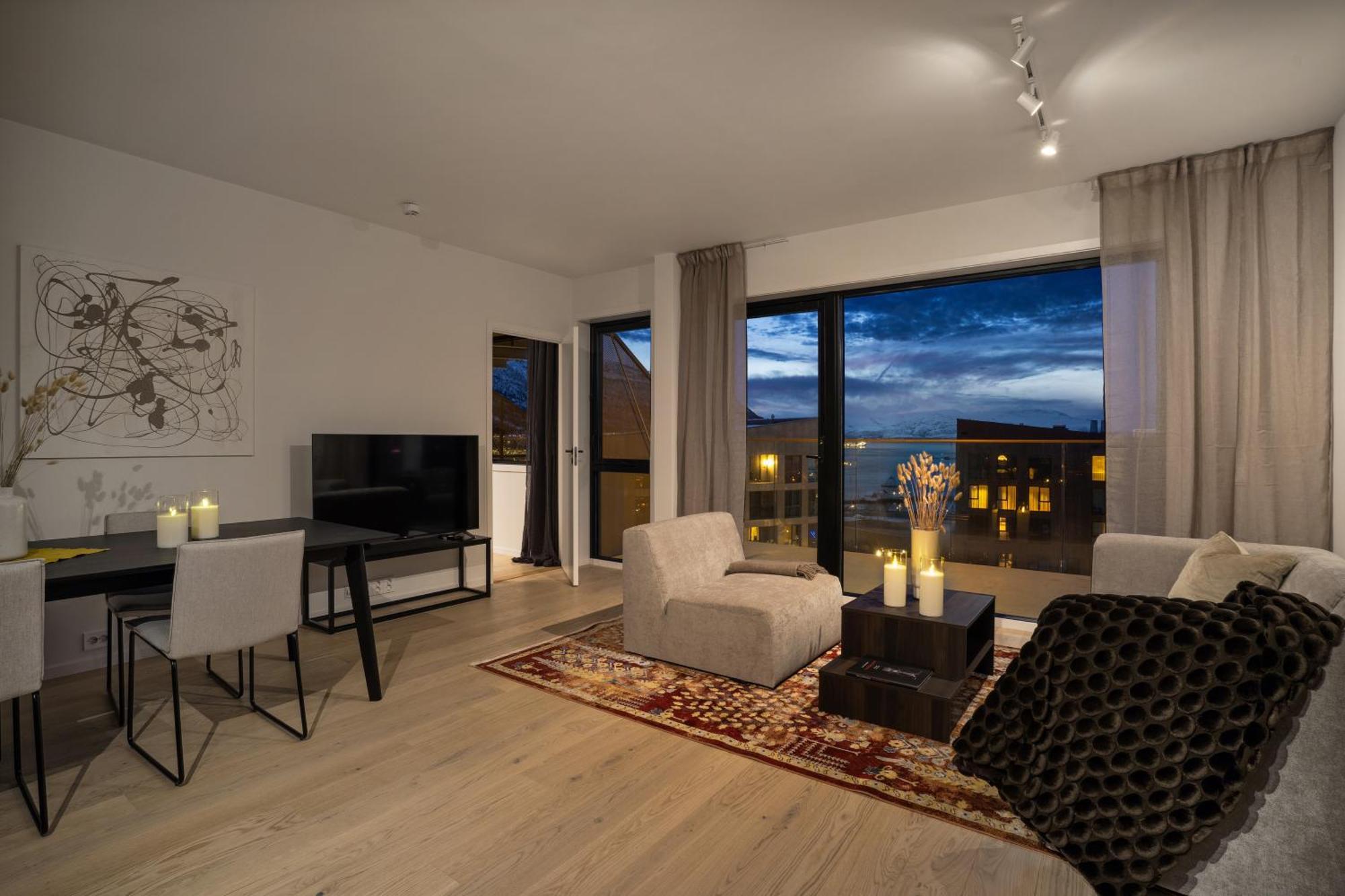 Totalapartments Vervet Gjoa Тромсьо Стая снимка