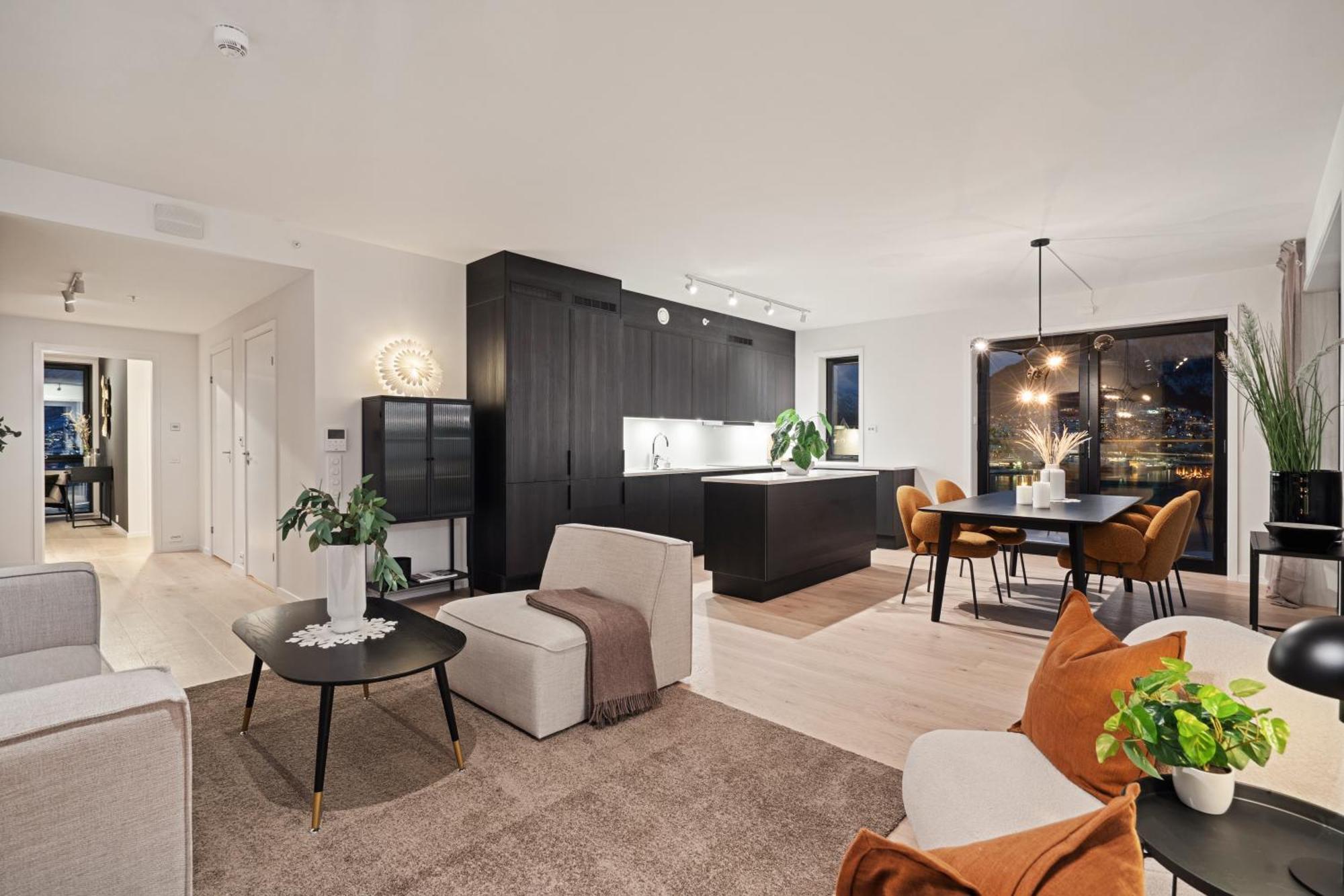Totalapartments Vervet Gjoa Тромсьо Стая снимка
